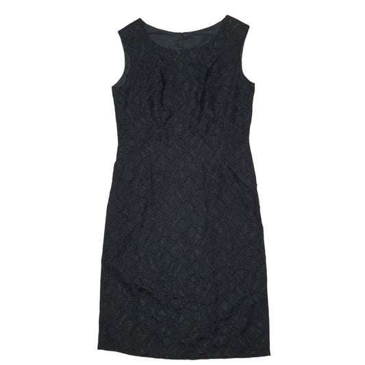 Womens Black Unbranded Chiffon Evening Occasion Sleeveless Dress