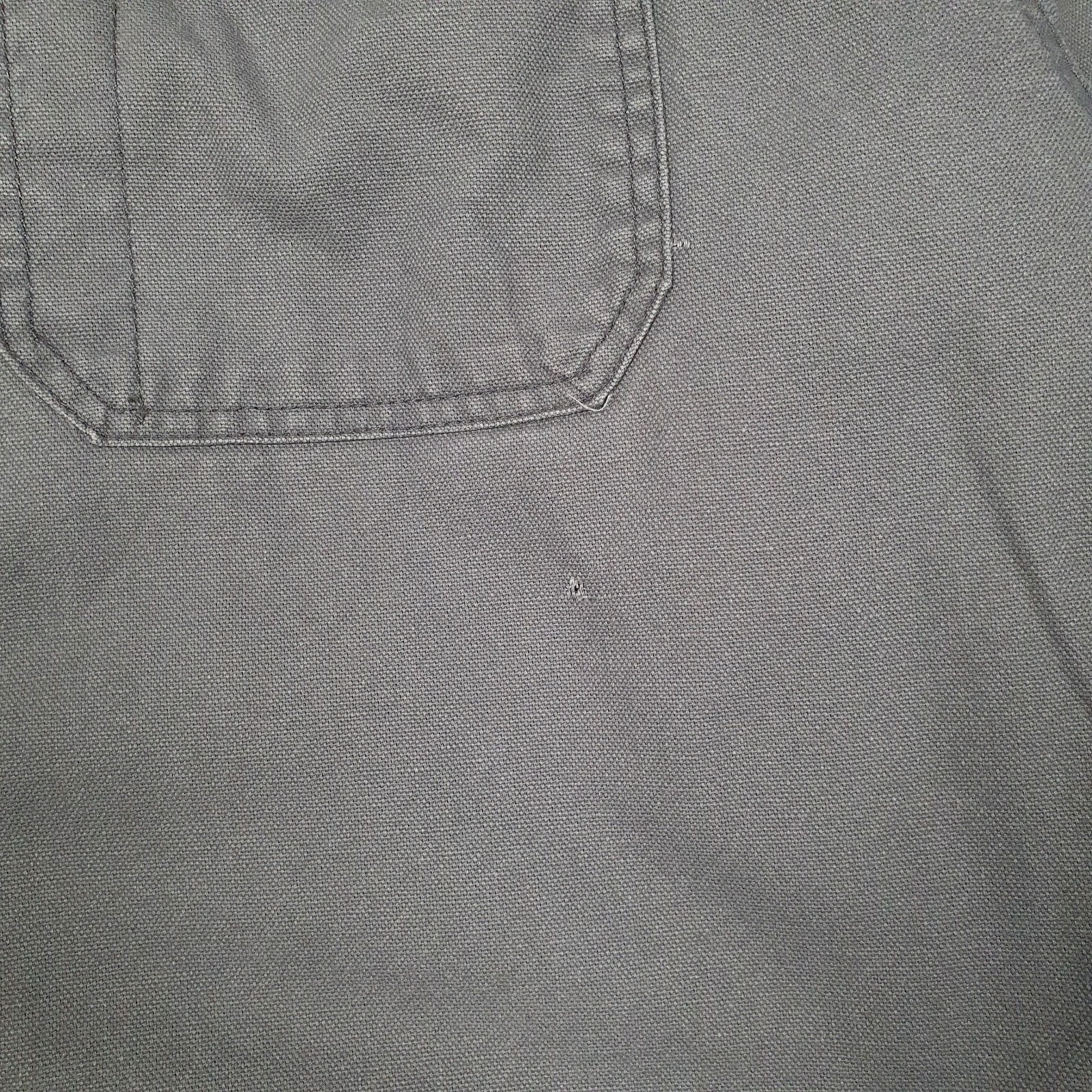 Mens Grey Wrangler Chore Hoodie  Coat