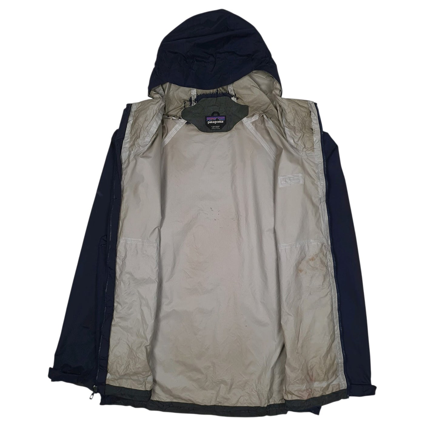 Mens Navy Patagonia Torrentshell  Coat