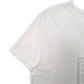 Womens White Armani Spellout  T Shirt