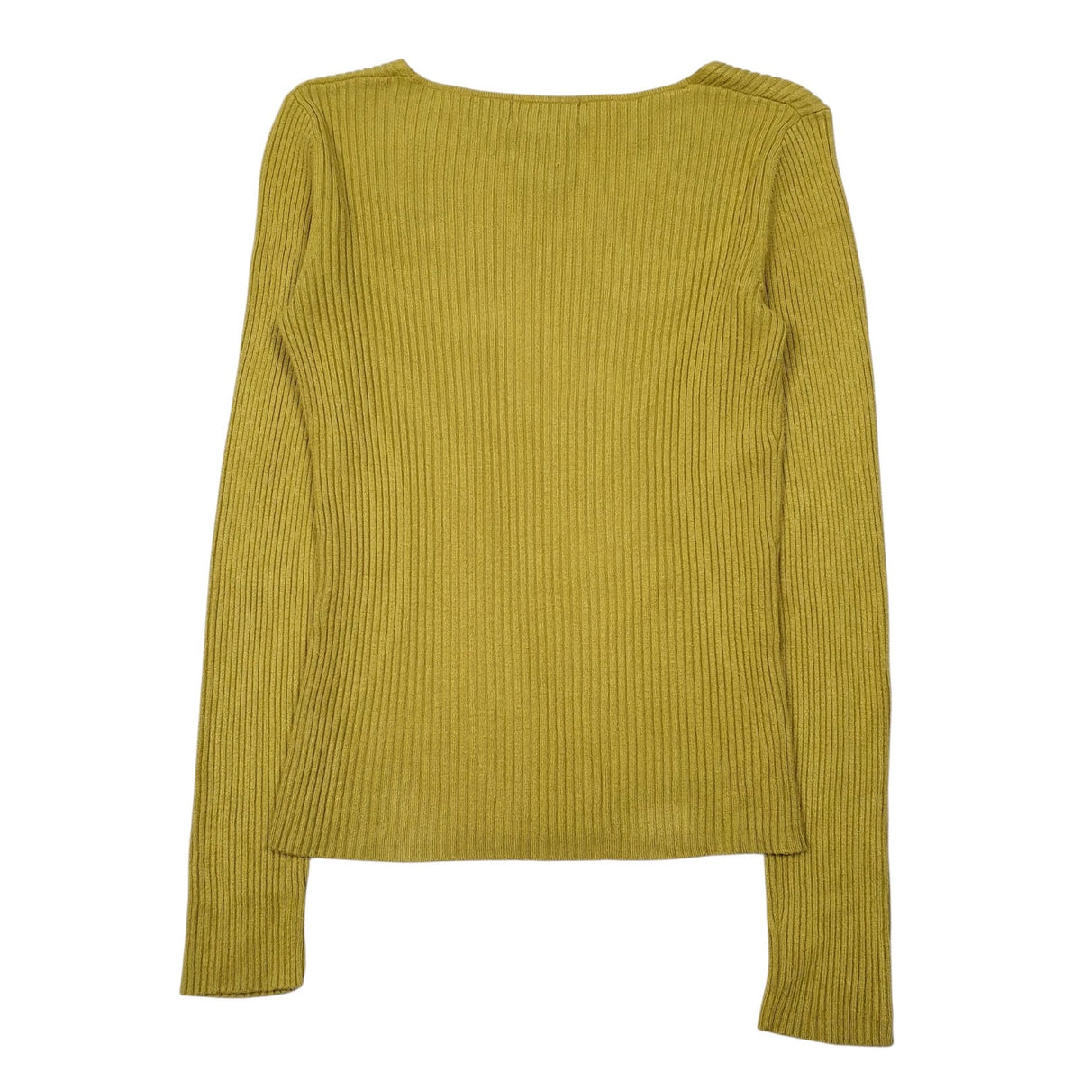 Womens Green Oscar De La Renta Knit V Neck Jumper