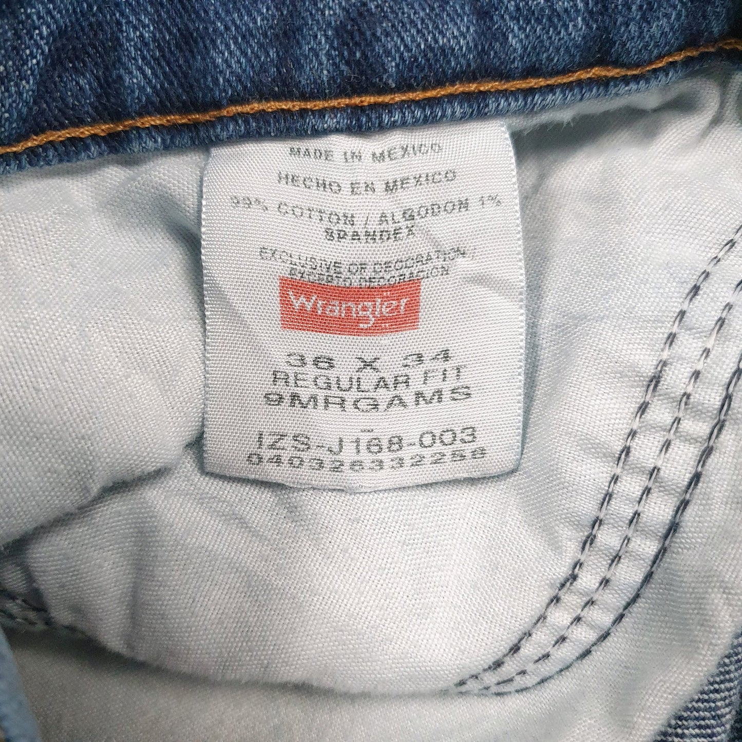 Mens Blue Wrangler   Jeans