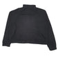 Womens Black Puma  Quarter Zip Jumper