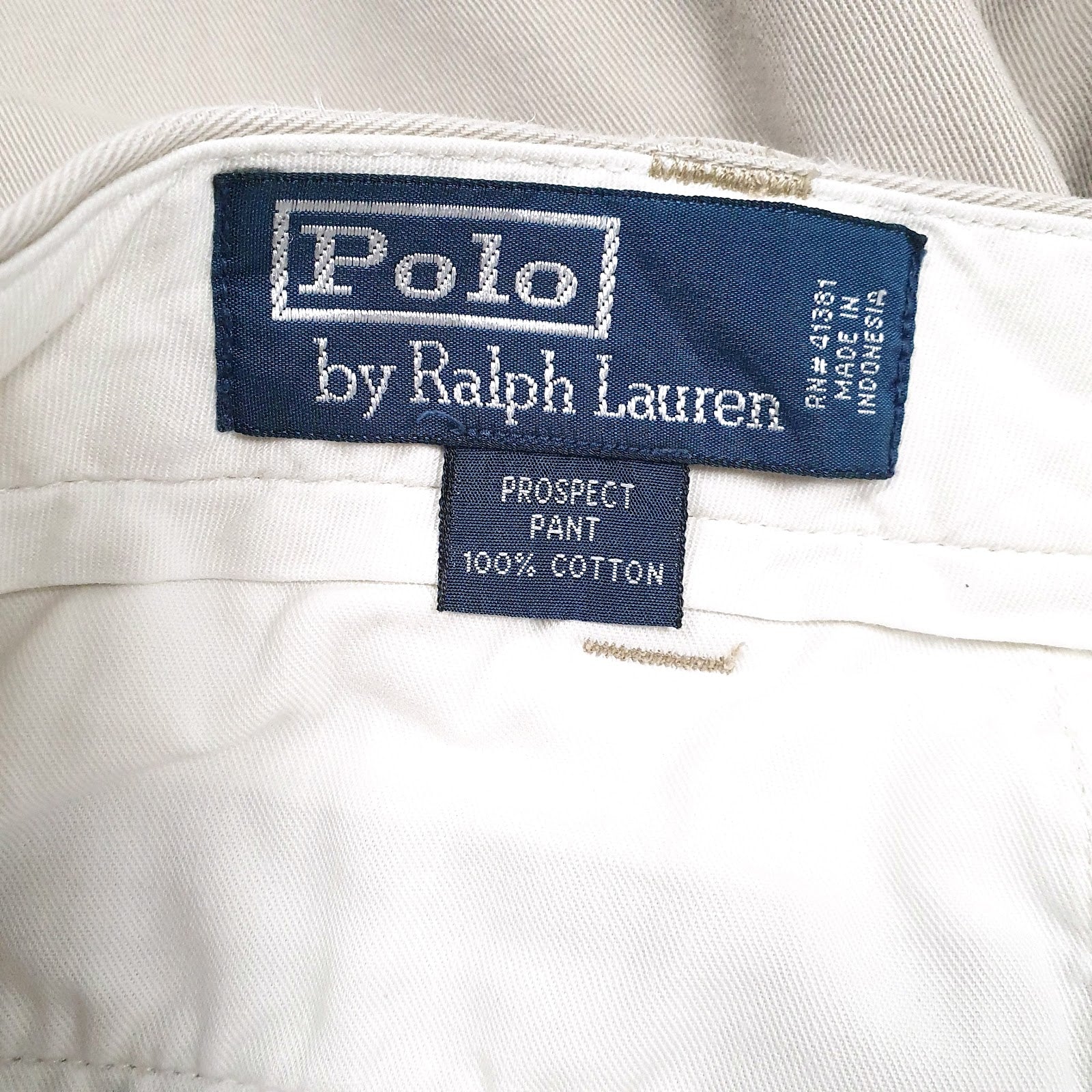 Mens Beige Polo Ralph Lauren Prospect Pant  Trousers