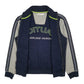 Mens Navy Nautica Ocean Sailing Full Zip Jumper