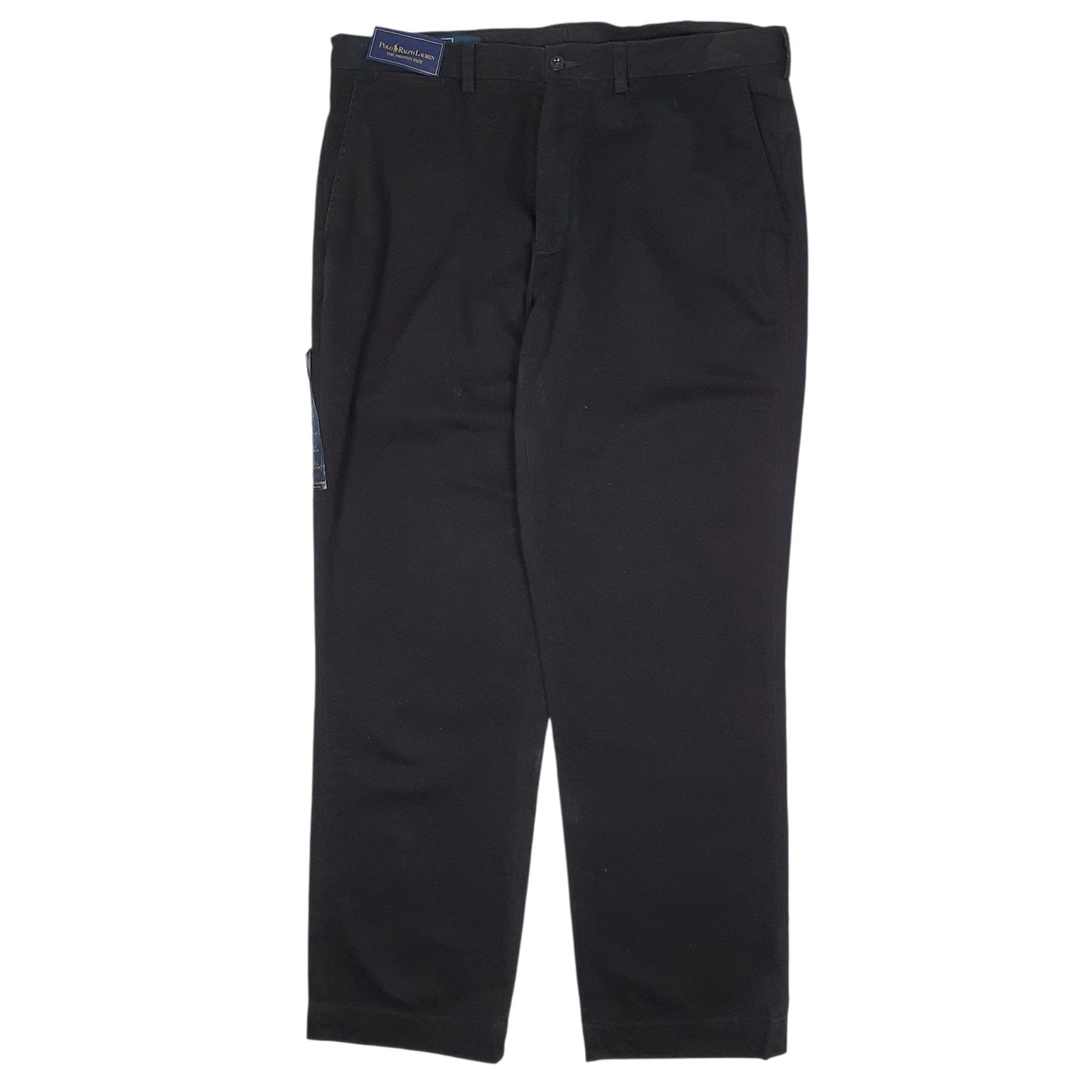 Mens Black Polo Ralph Lauren Preston Pant Chino Trousers