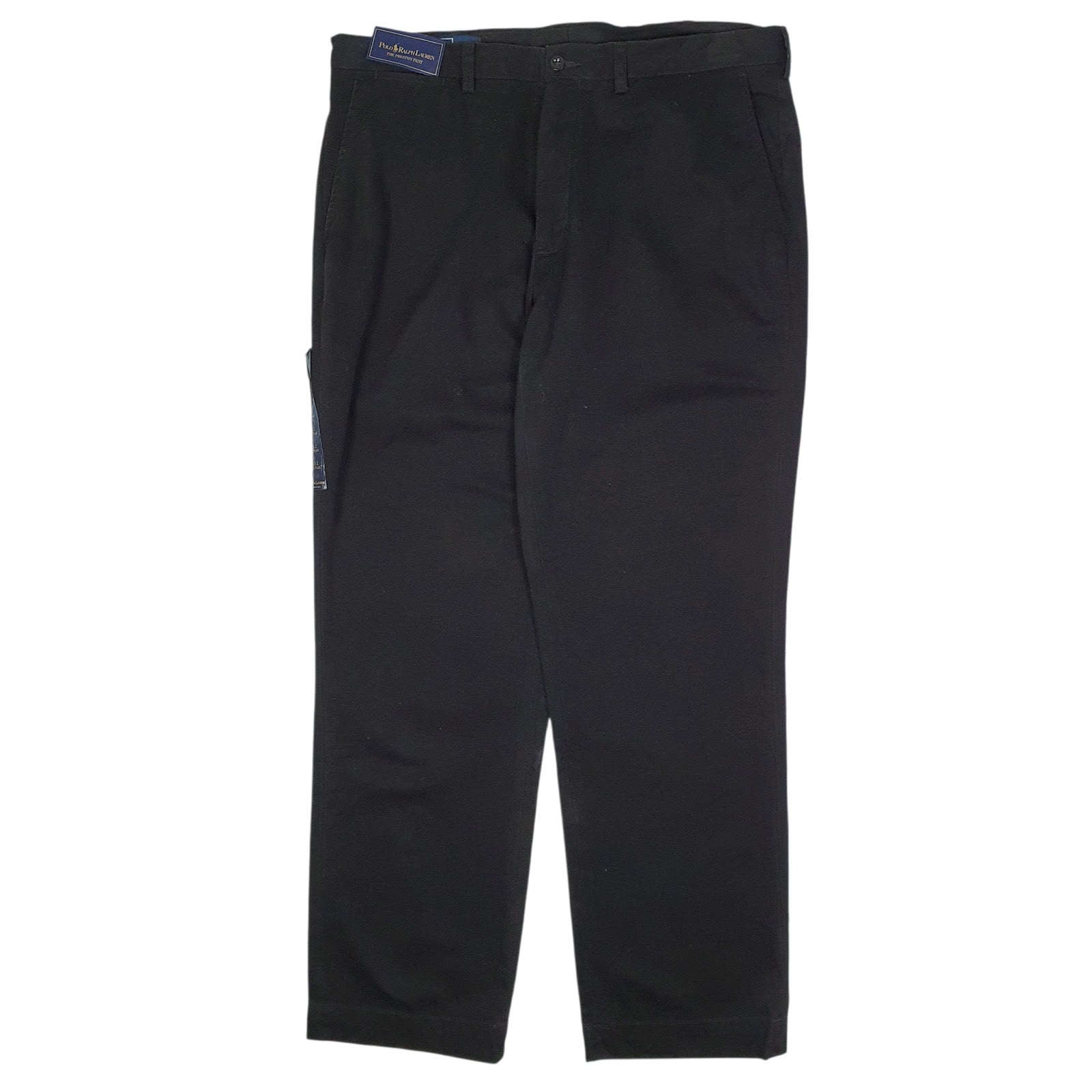 Mens Black Polo Ralph Lauren Preston Pant Chino Trousers