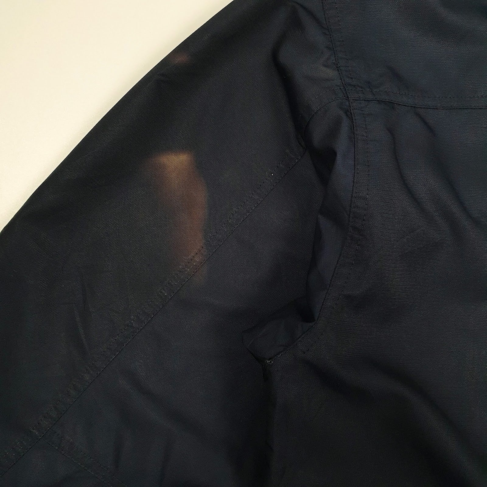 Mens Navy Ralph Lauren Polo Sport Vintage 90s Pullover Smock Full Zip Coat