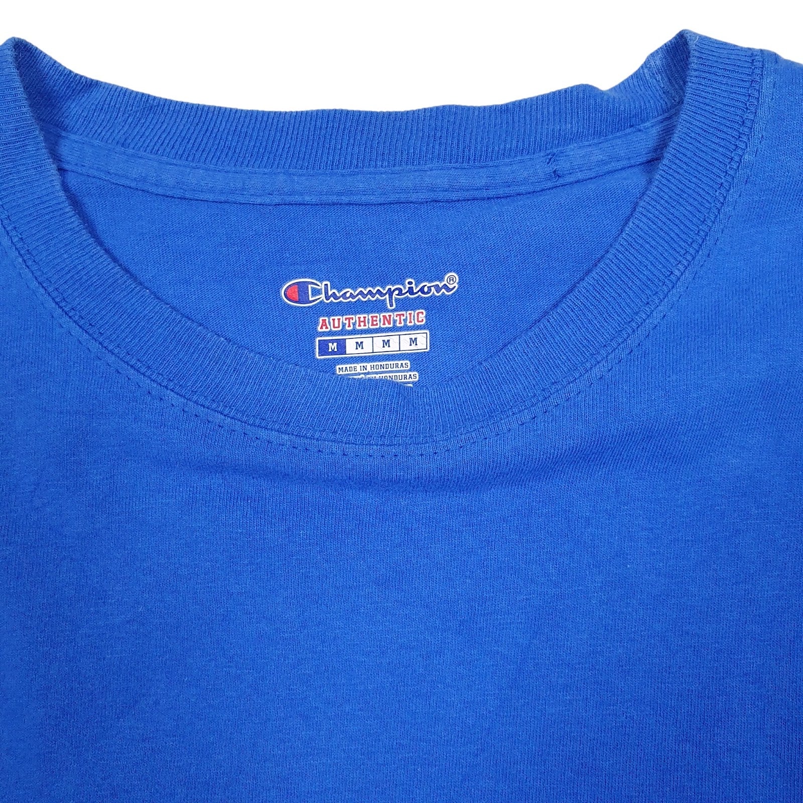 Mens Blue Champion   T Shirt