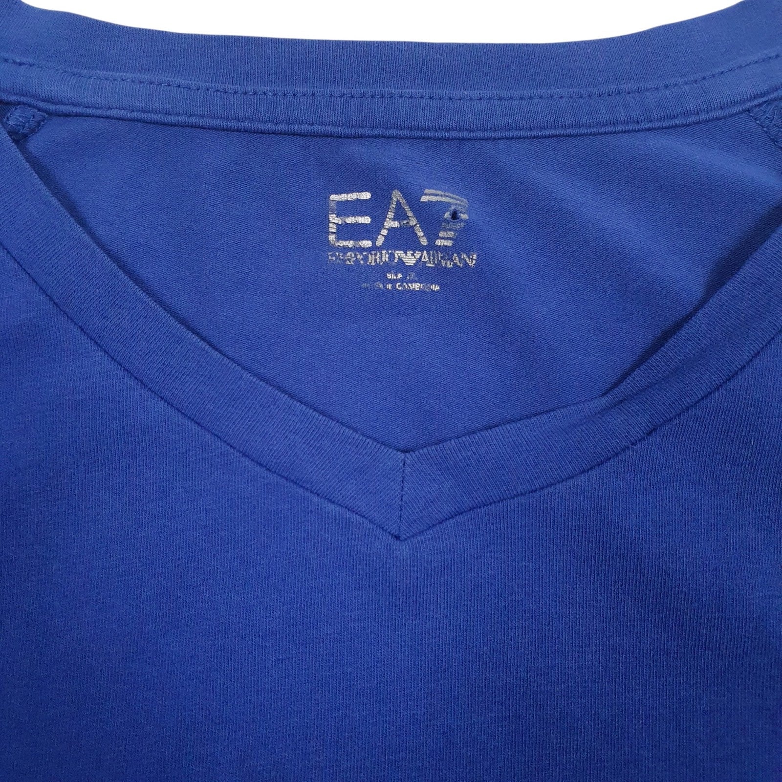 Womens Blue Emporio Armani   T Shirt
