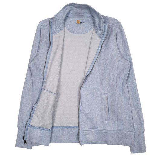 Womens Blue Carhartt  Full Zip Jumper