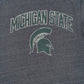 Mens Grey Captivating Apparel Michigan State  T Shirt