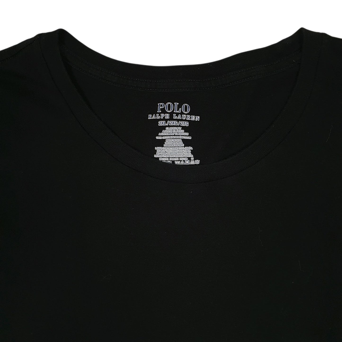 Mens Black Polo Ralph Lauren   T Shirt