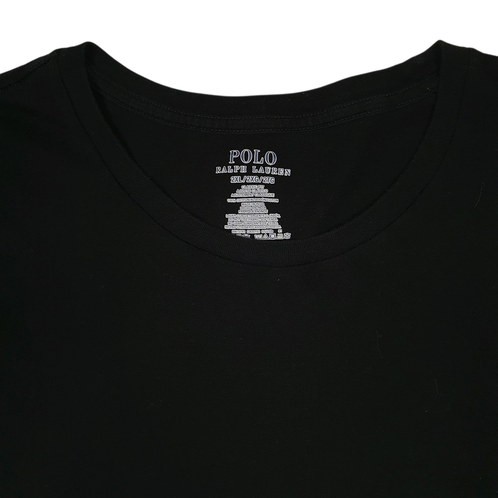 Mens Black Polo Ralph Lauren   T Shirt