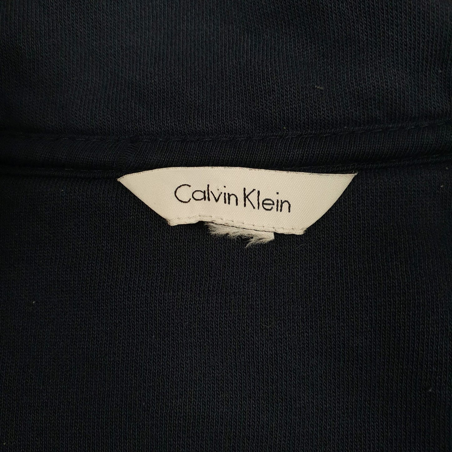 Mens Blue Calvin Klein  Full Zip Jumper