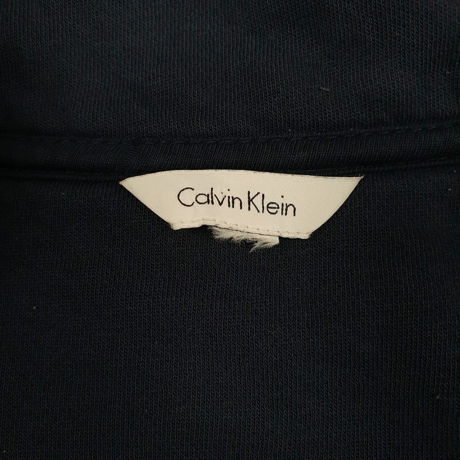 Mens Blue Calvin Klein  Full Zip Jumper