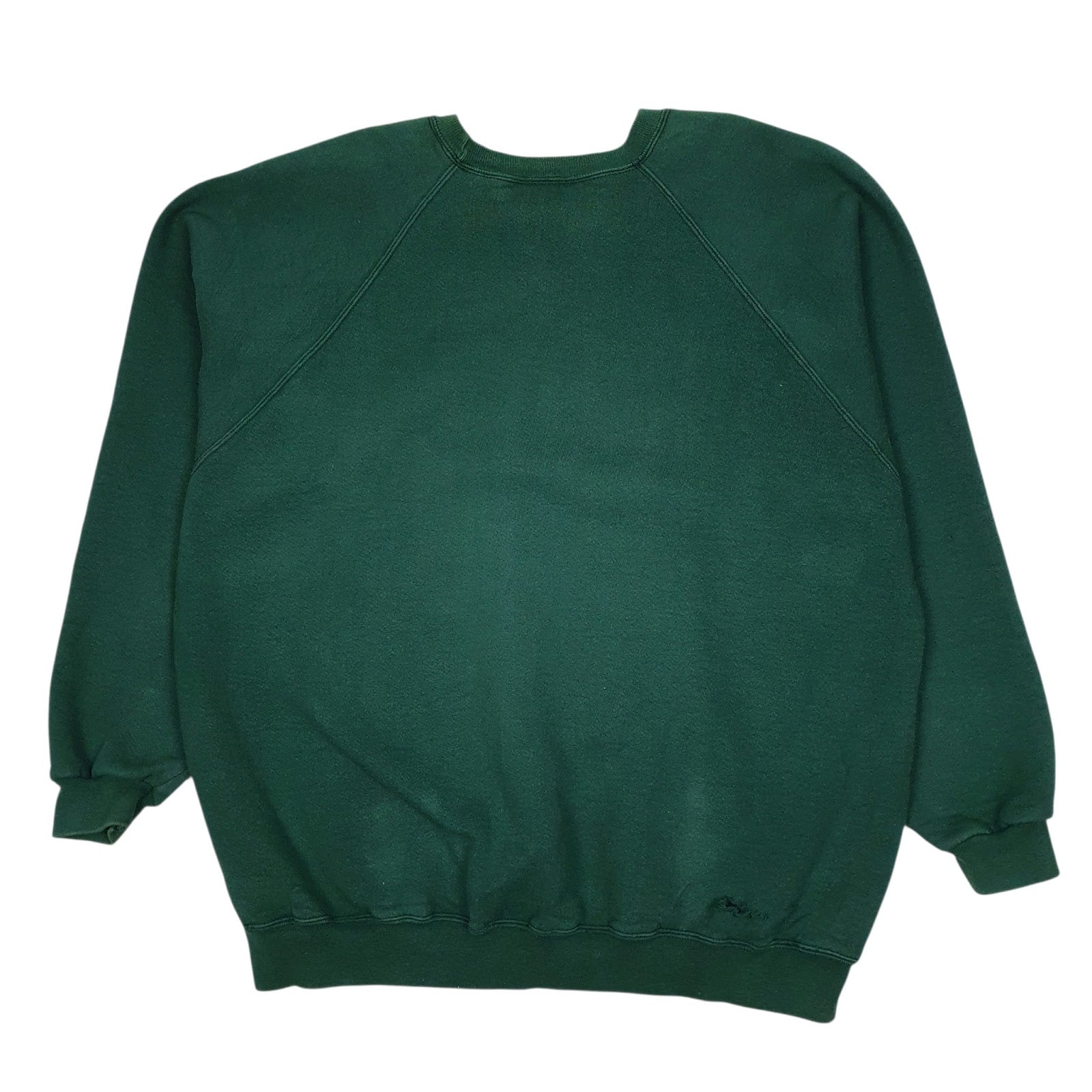 Mens Green Adidas Vintage 90s Crewneck Jumper