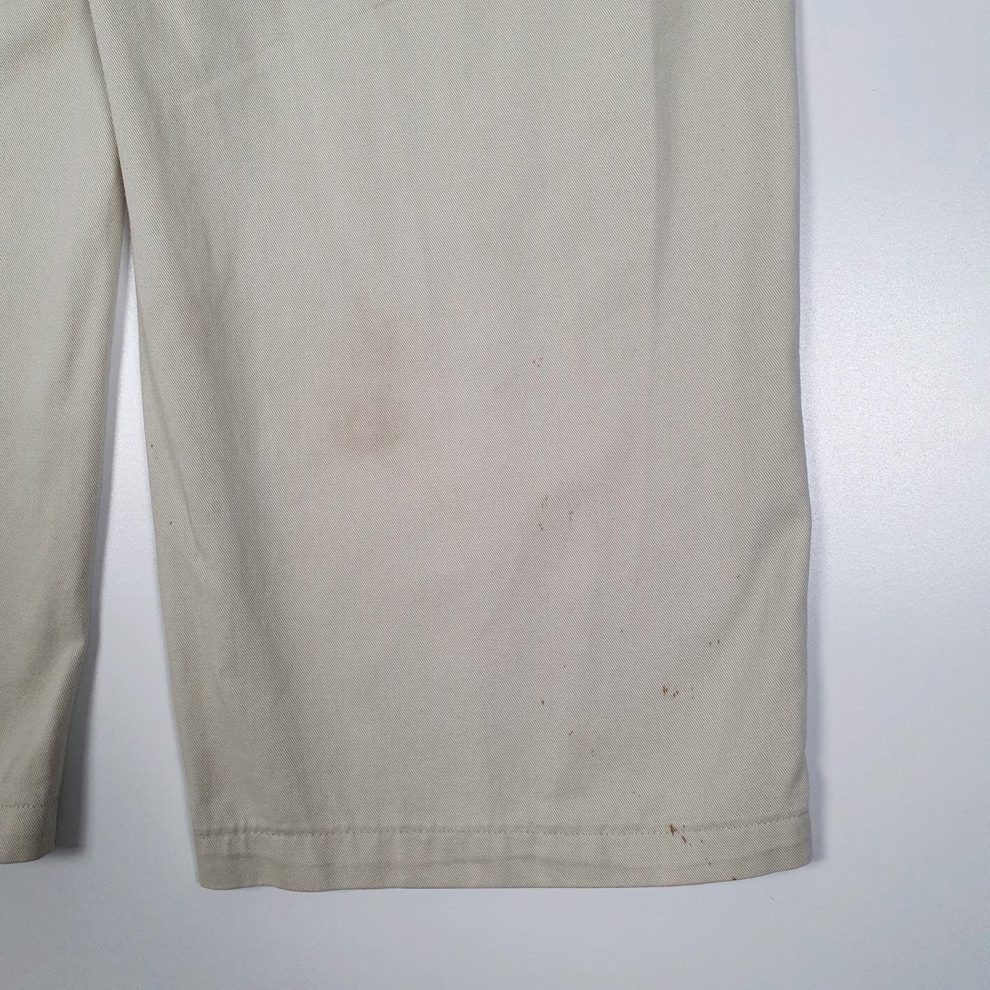 Mens Beige Polo Ralph Lauren Andrew Pant Double Pleated  Trousers