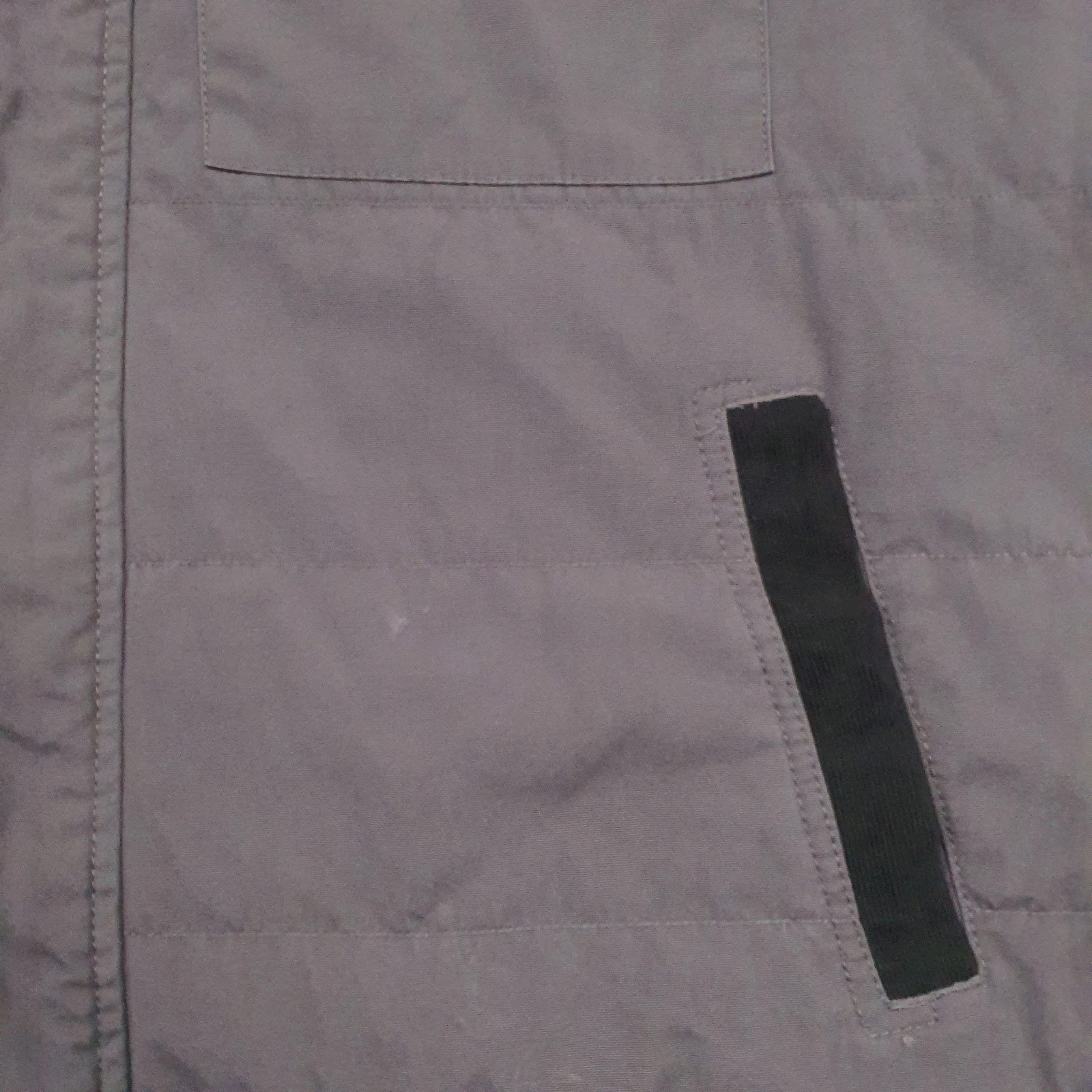 Mens Grey Lee Workwear Padded  Coat