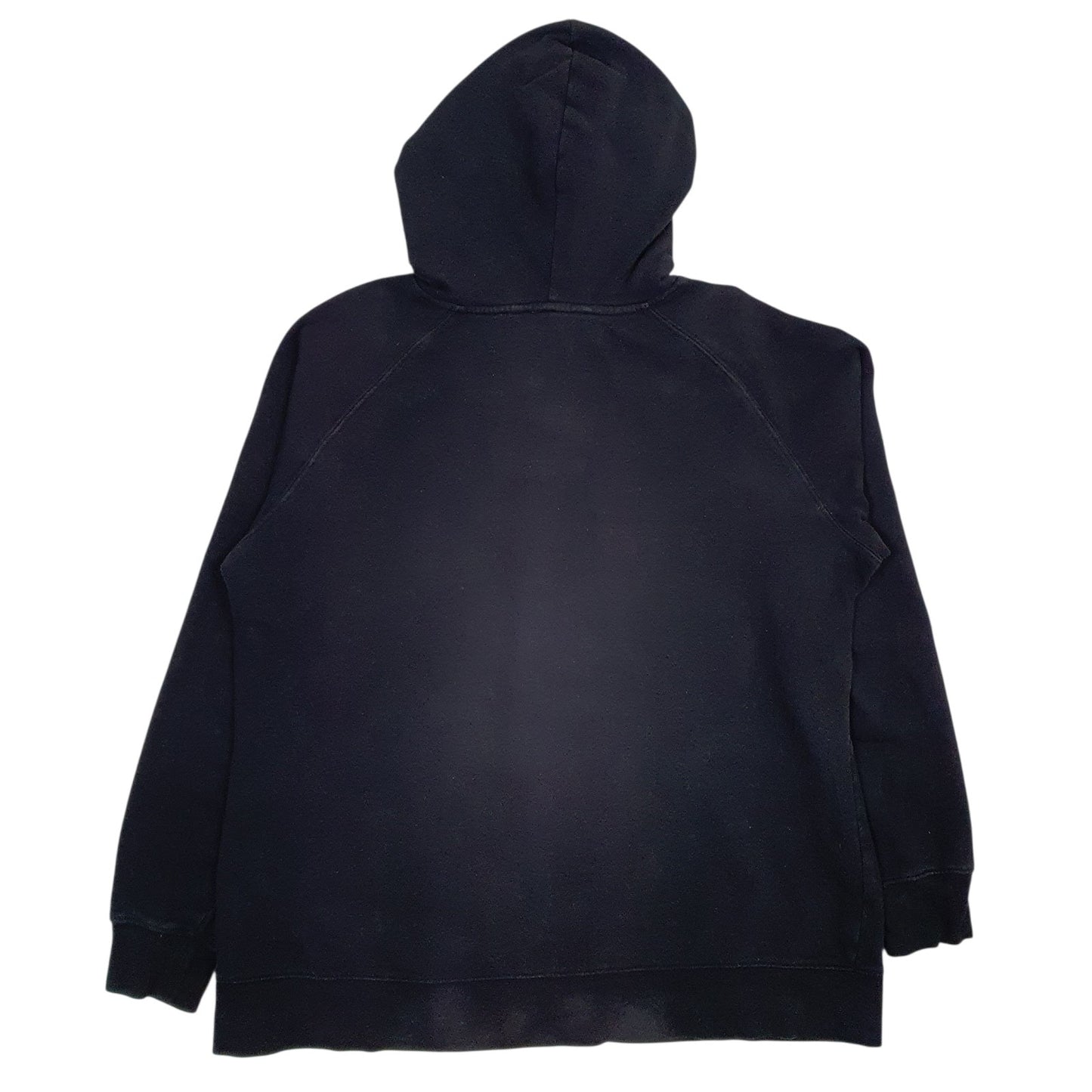 Womens Black The North Face Spellout Hoodie Jumper