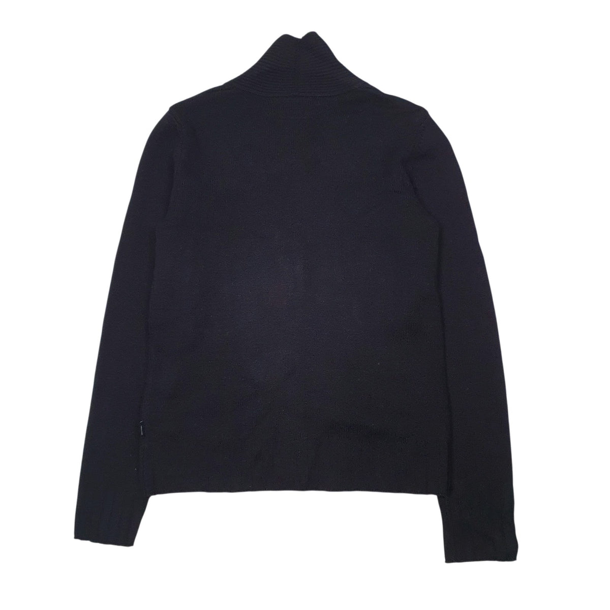 Womens Black Armani  Cardigan Jumper