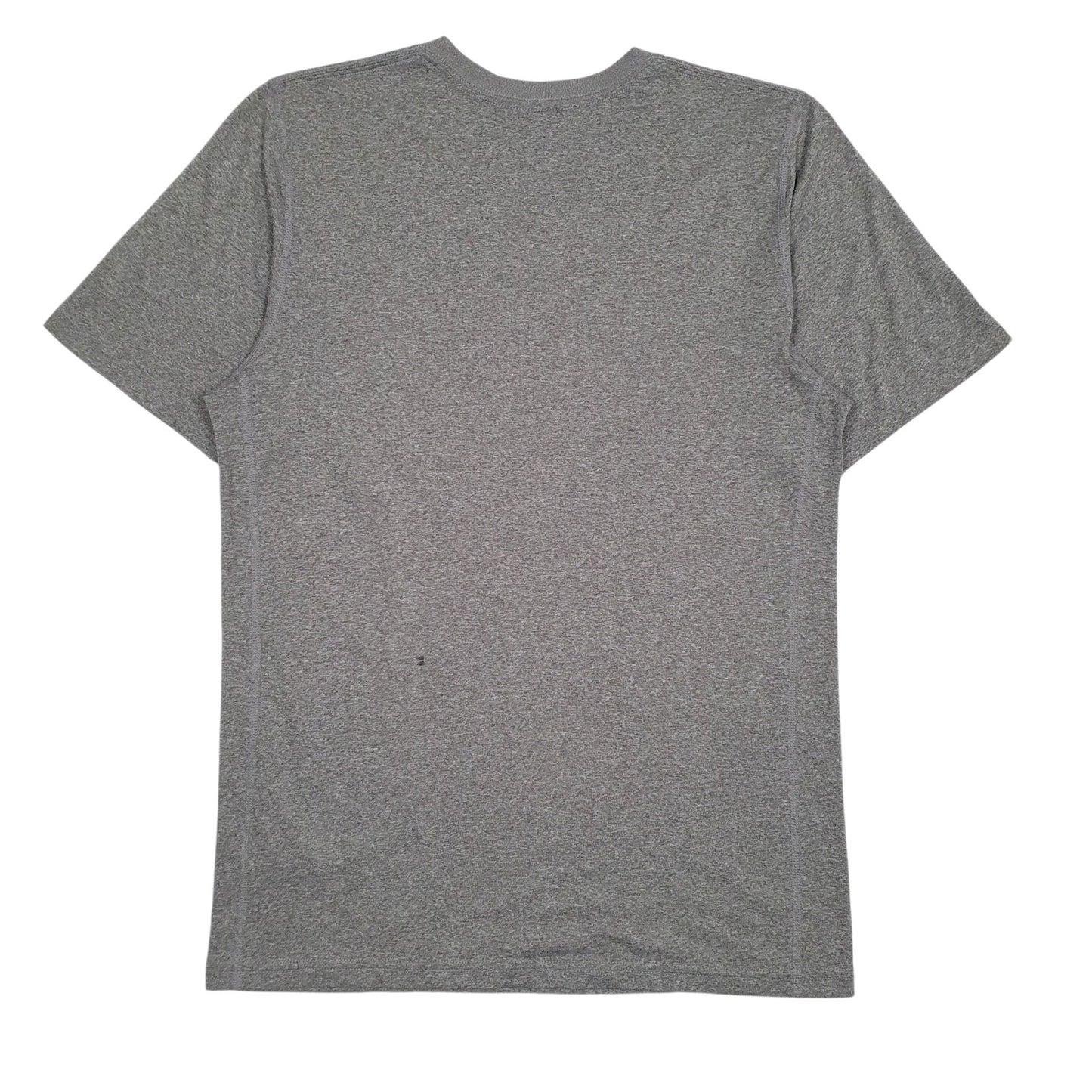 Mens Grey Nike Dri-Fit  Polo Shirt