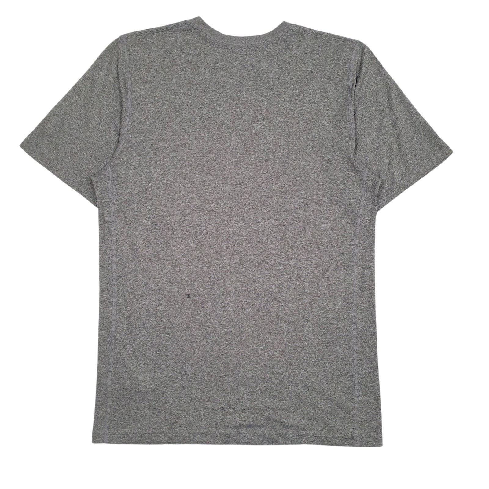 Mens Grey Nike Dri-Fit  Polo Shirt