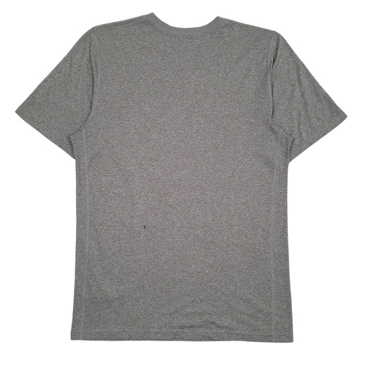 Mens Grey Nike Dri-Fit  Polo Shirt