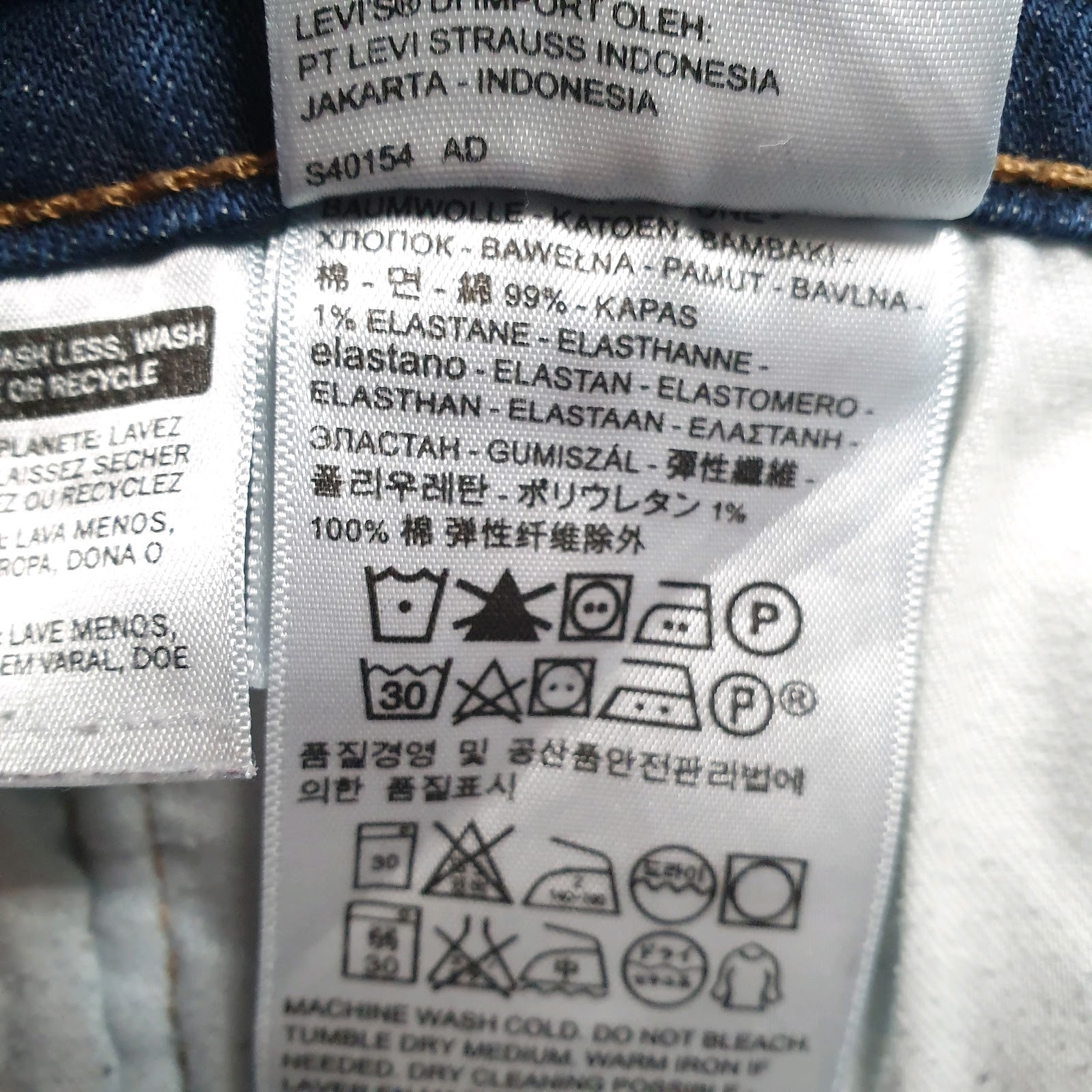 Mens Blue Levis   Jeans