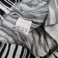 Womens Black Atmosphere Striped Stretch Lightweight  Trousers