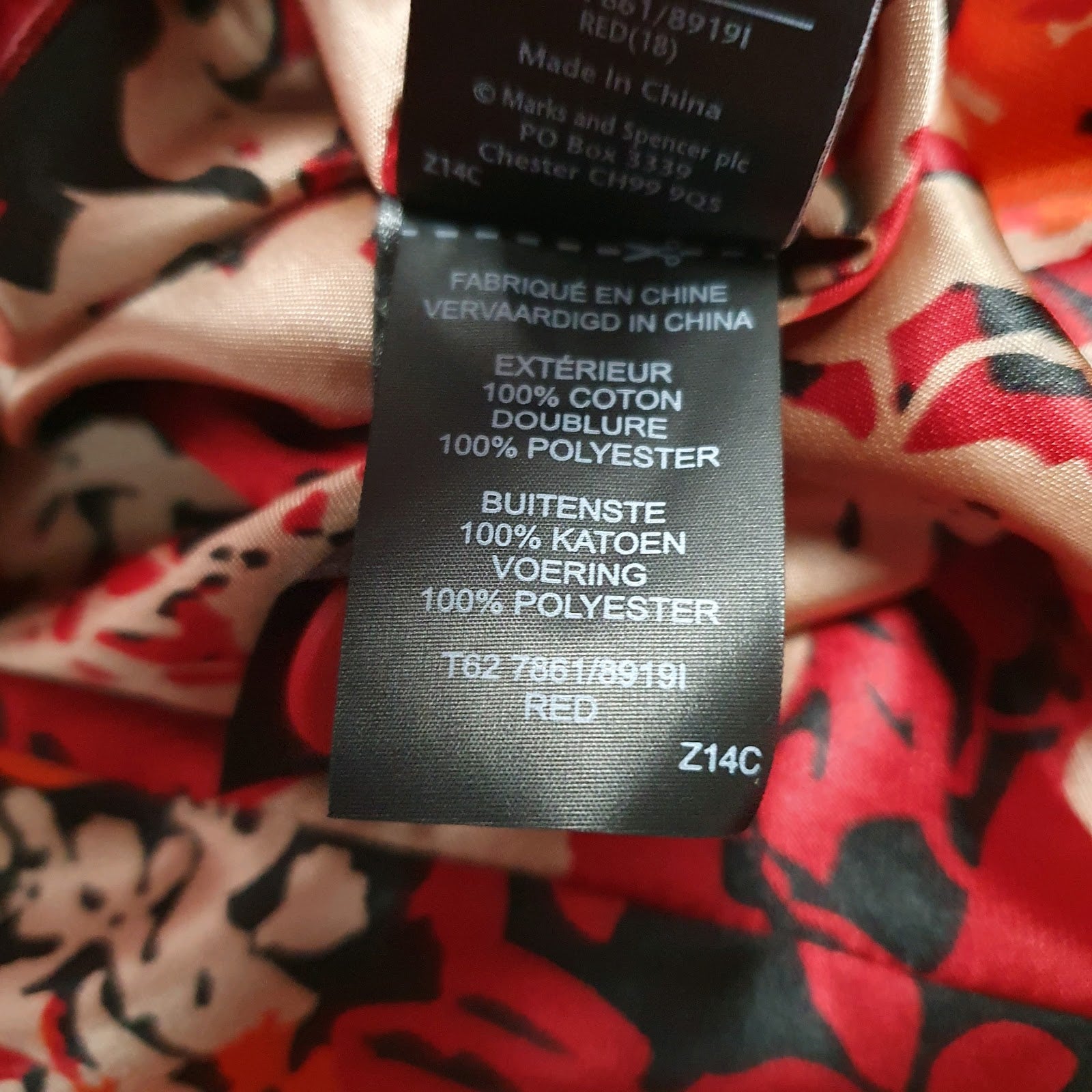 Womens Red M&S Per Una  Coat