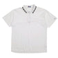 Womens White Fila  Short Sleeve Polo Shirt