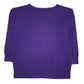 Mens Purple Nike Lightweight Spellout Crewneck Jumper
