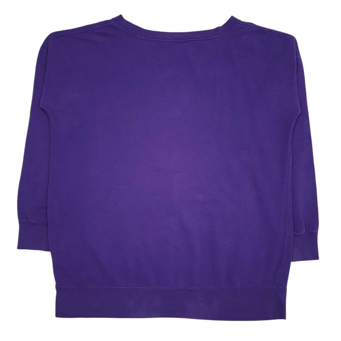 Mens Purple Nike Lightweight Spellout Crewneck Jumper