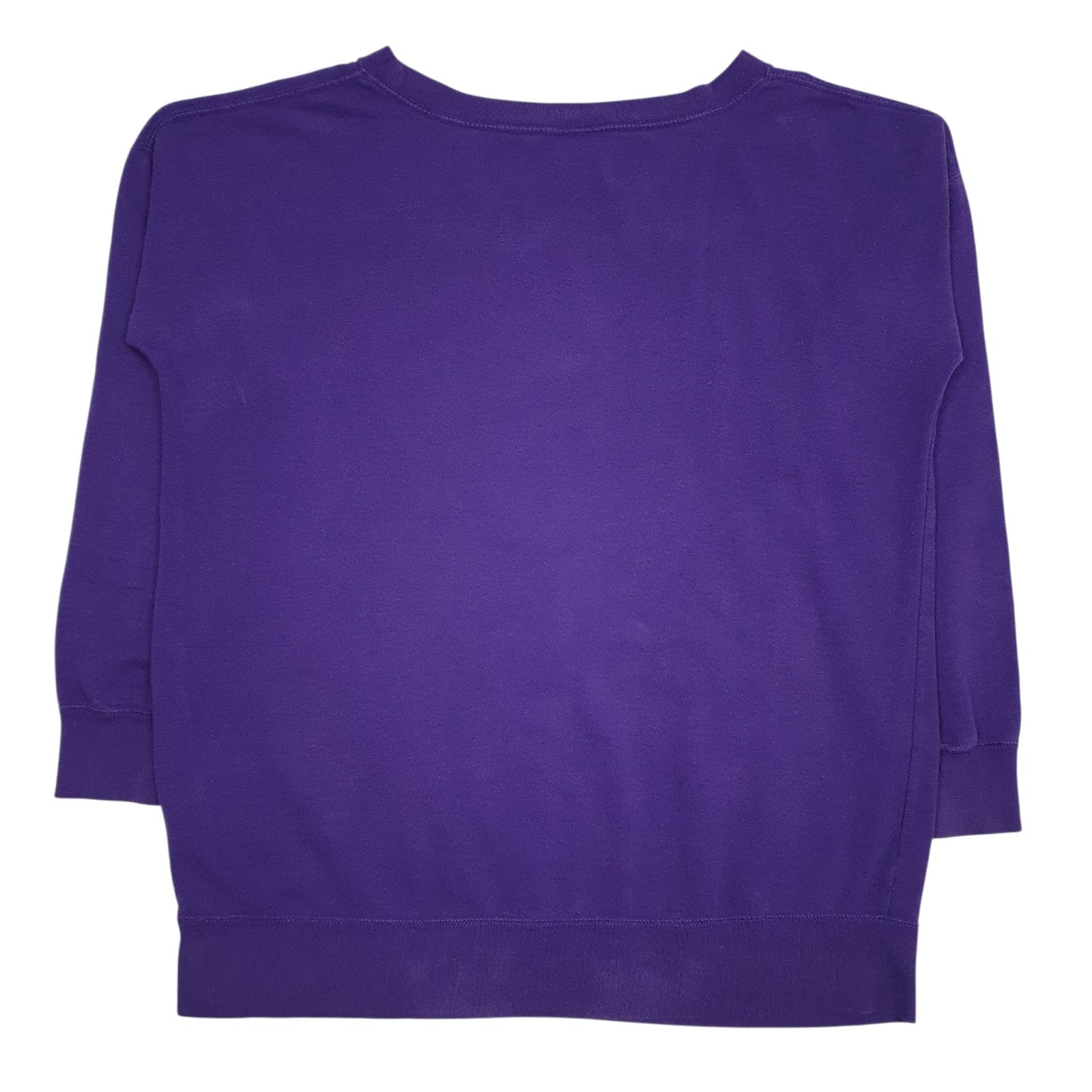 Mens Purple Nike Lightweight Spellout Crewneck Jumper