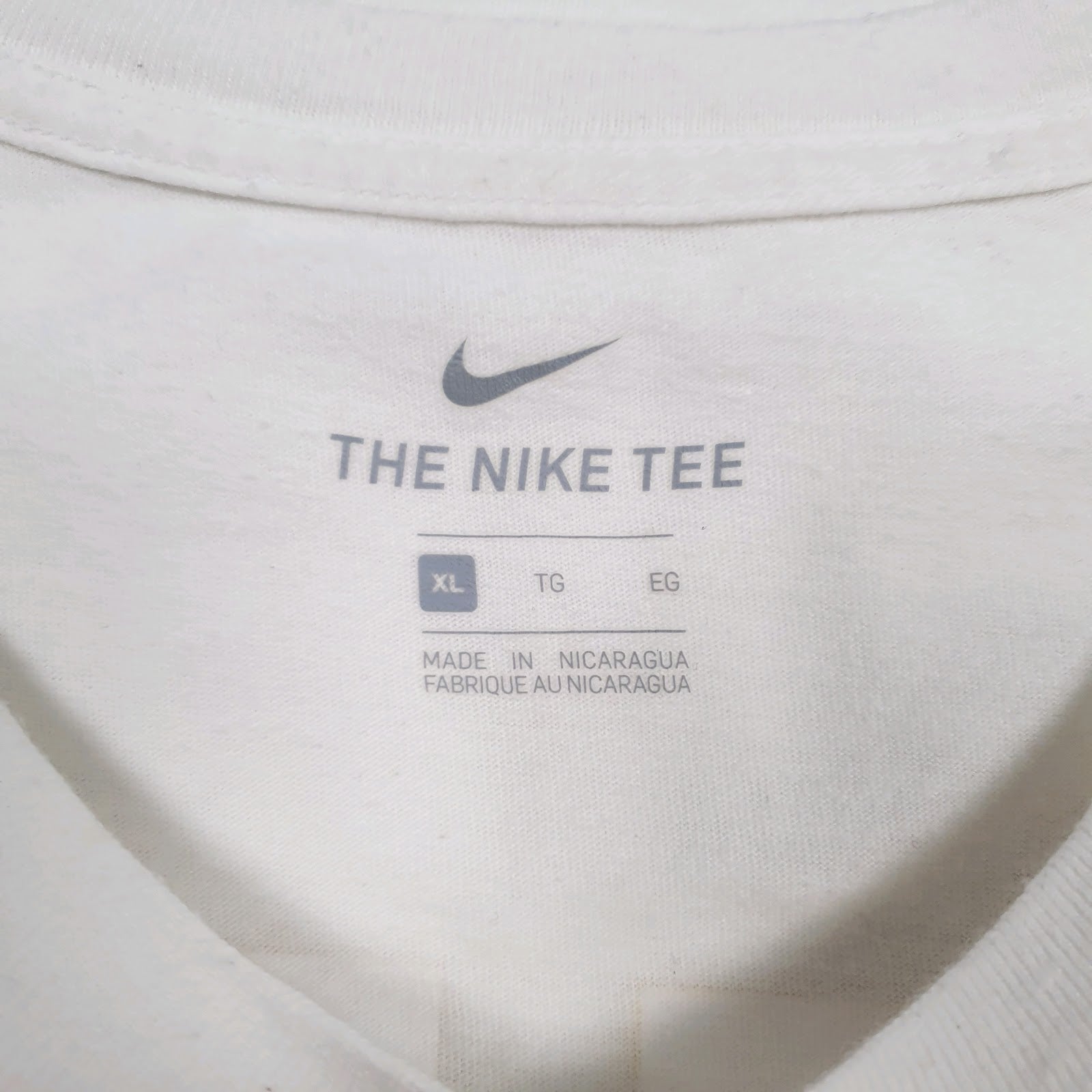 Mens White Nike Team Final Basketball  T Shirt