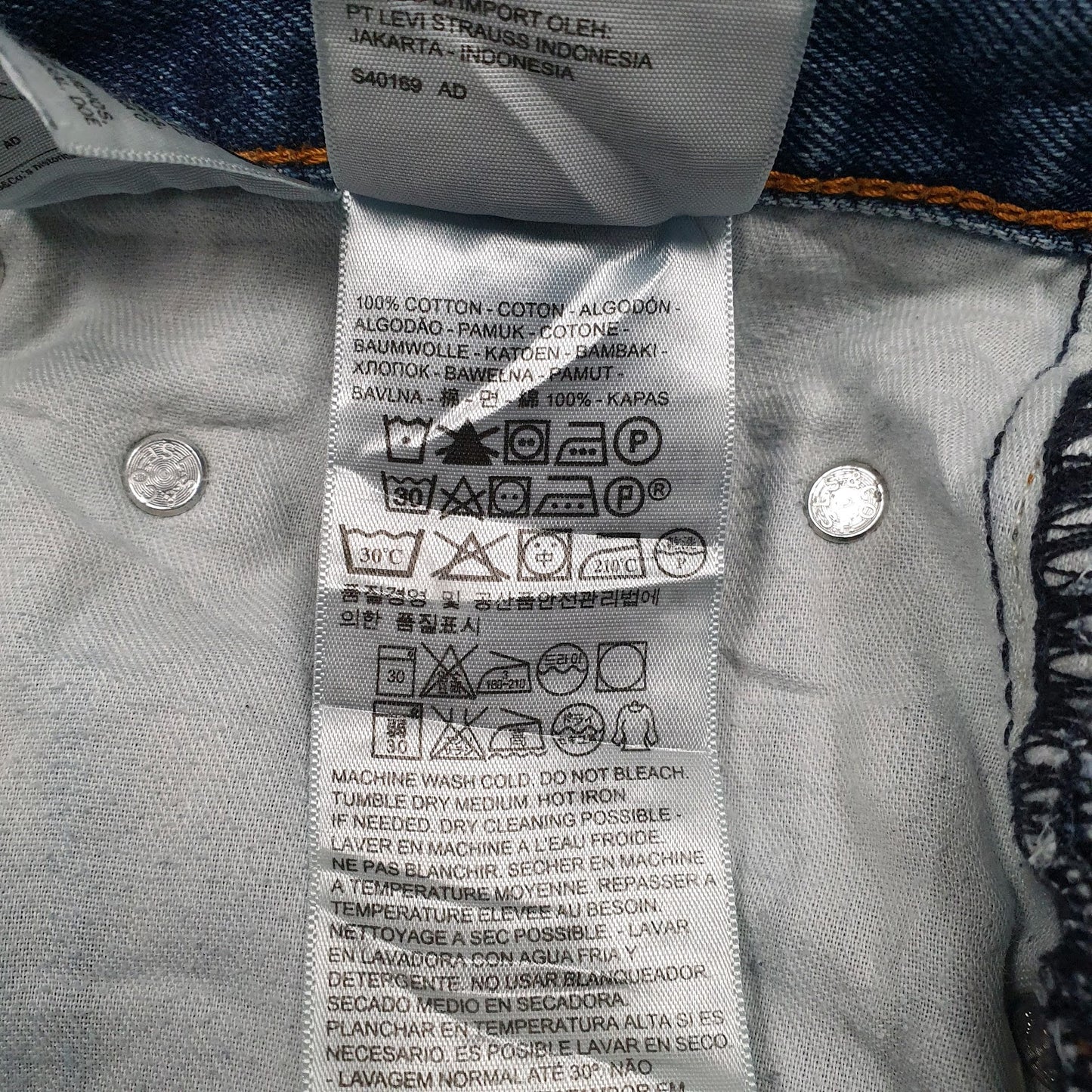Mens Blue Levis   Jeans