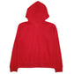 Womens Red Champion Spellout Hoodie Jumper