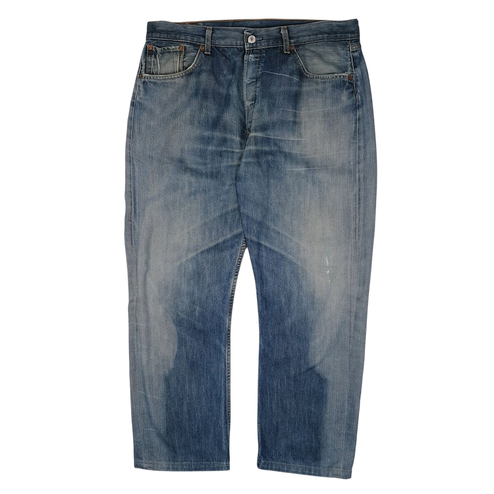 Mens Blue Levis  501 JeansW38 L29