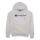 Mens White Champion  Hoodie Jumper