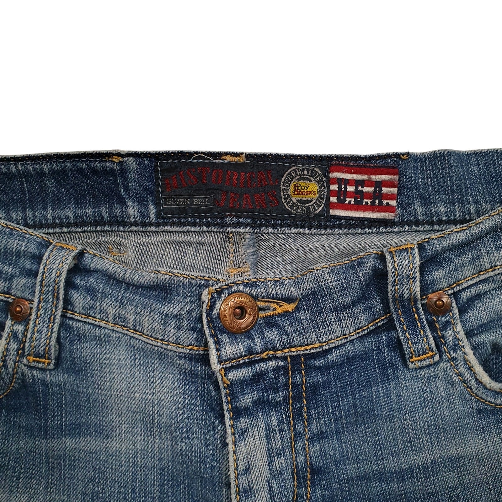 Womens Blue Roy Rogers   Shorts