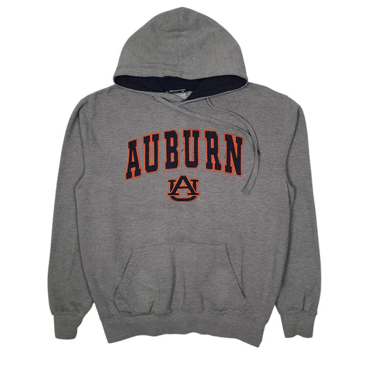 Mens Grey Stadium Auburn College Hoodie Jumper