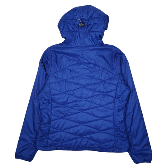 Womens Blue Patagonia Micro Puff Hooded  Coat