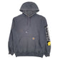Mens Blue Carhartt  Hoodie Jumper