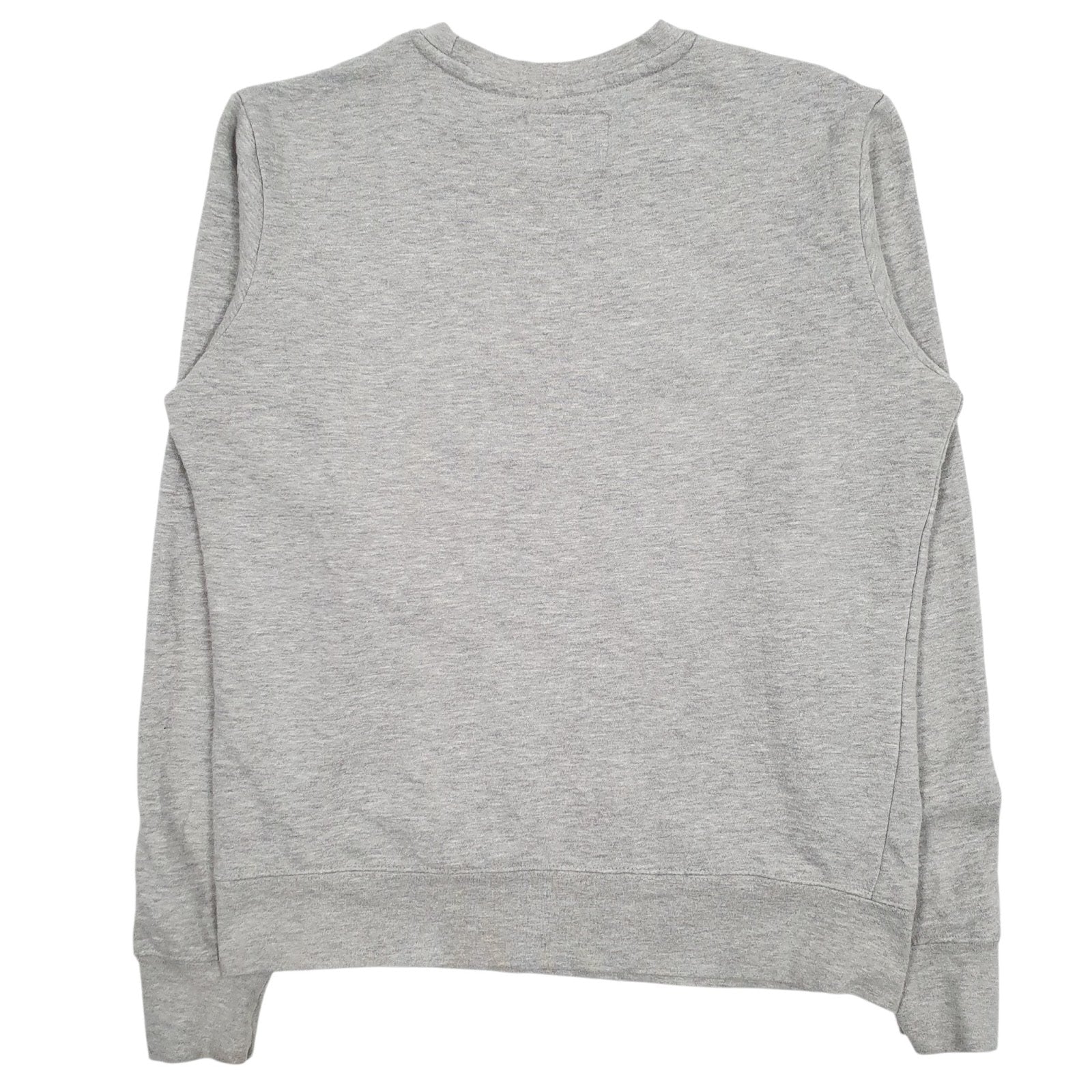 Mens Grey Champion Spellout Crewneck Jumper