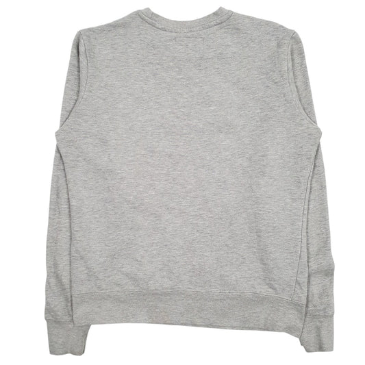 Mens Grey Champion Spellout Crewneck Jumper