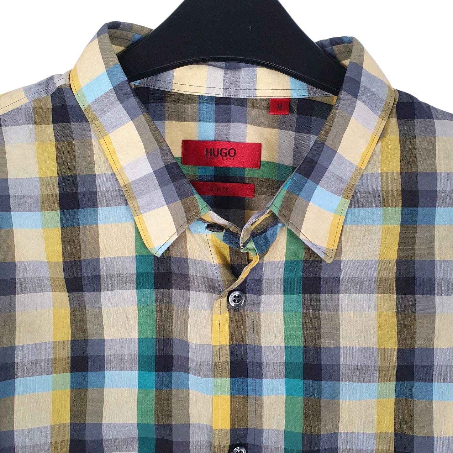 Mens Yellow Hugo Boss   Shirt