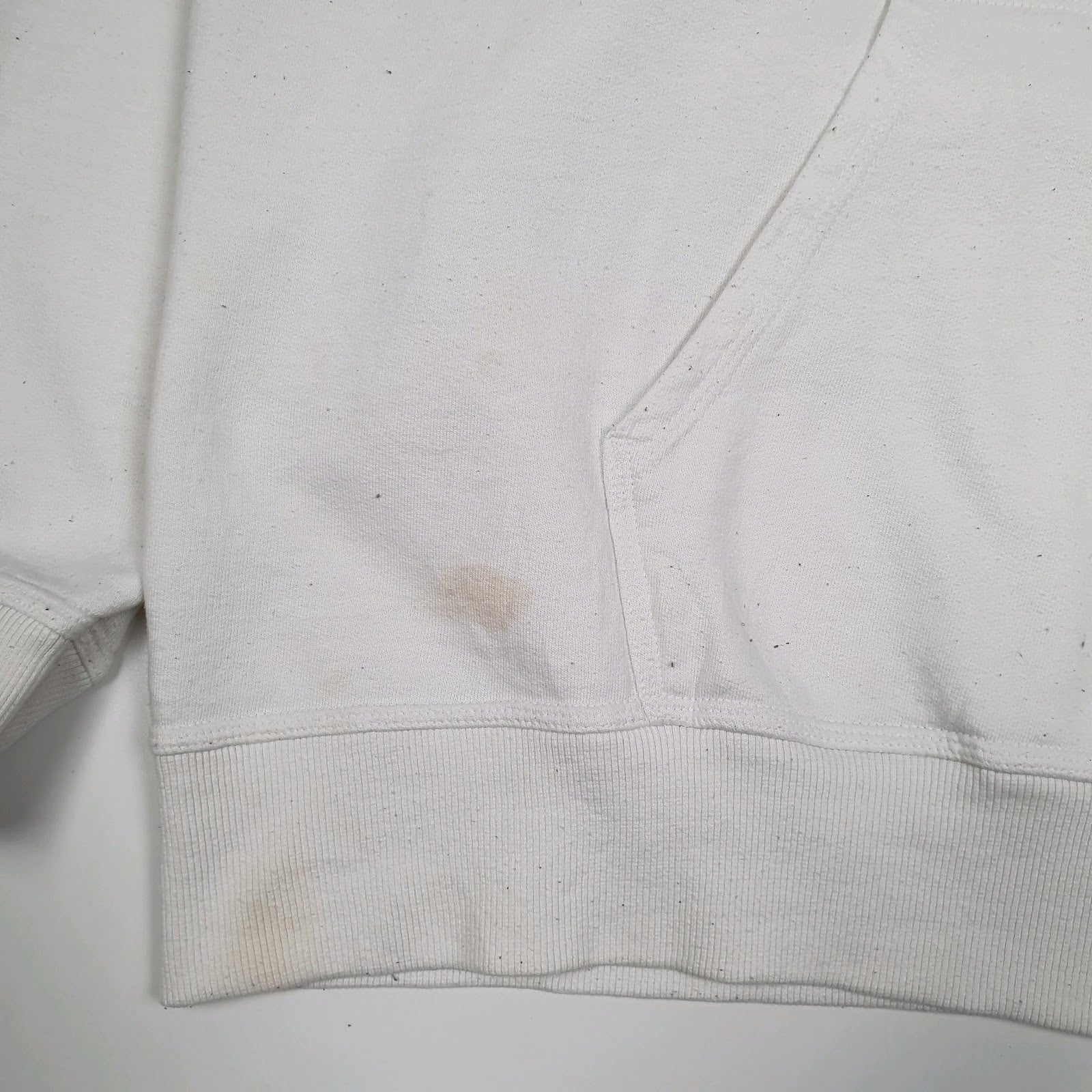 Mens White Champion  Hoodie Jumper