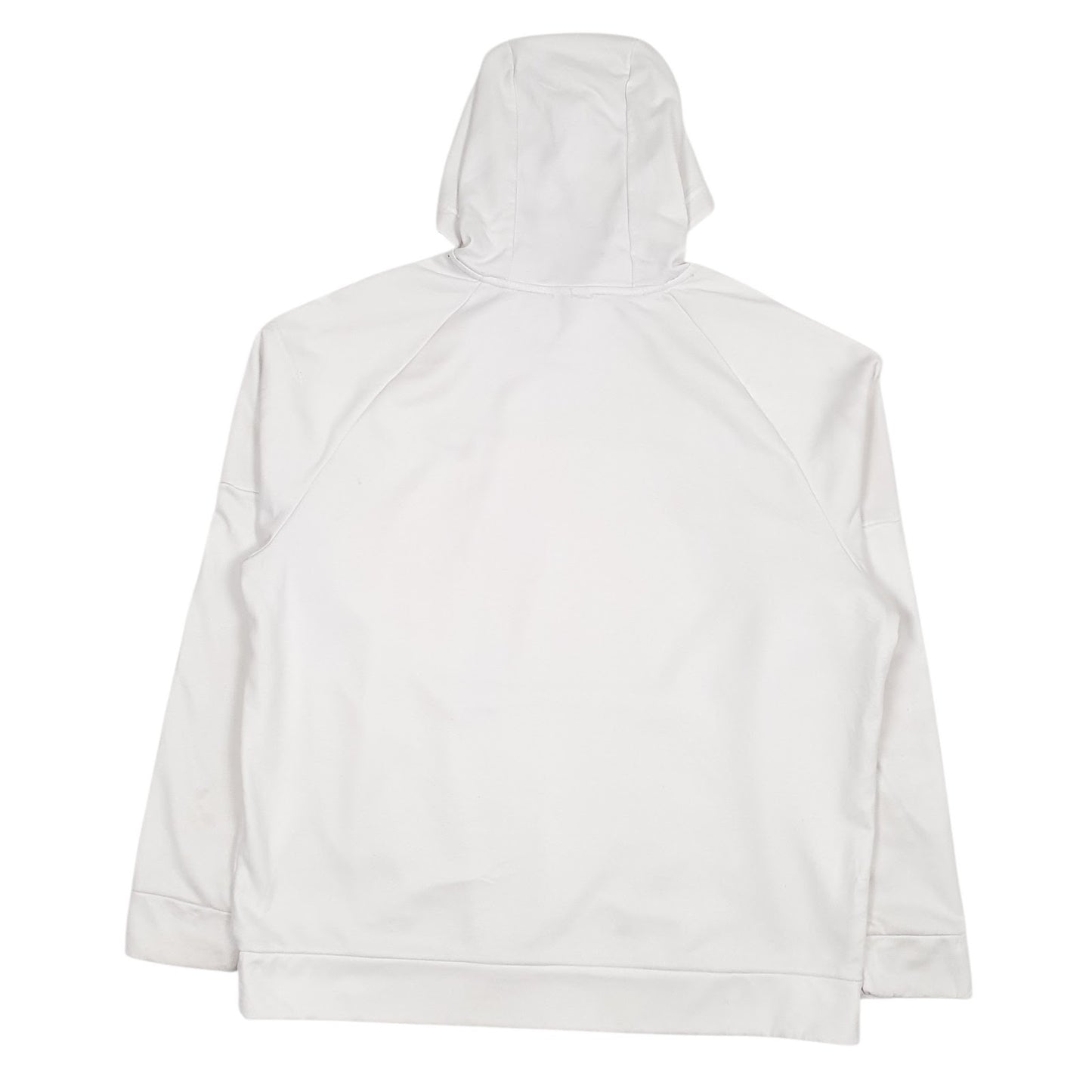 Mens White Nike Therma-Fit Hoodie Jumper