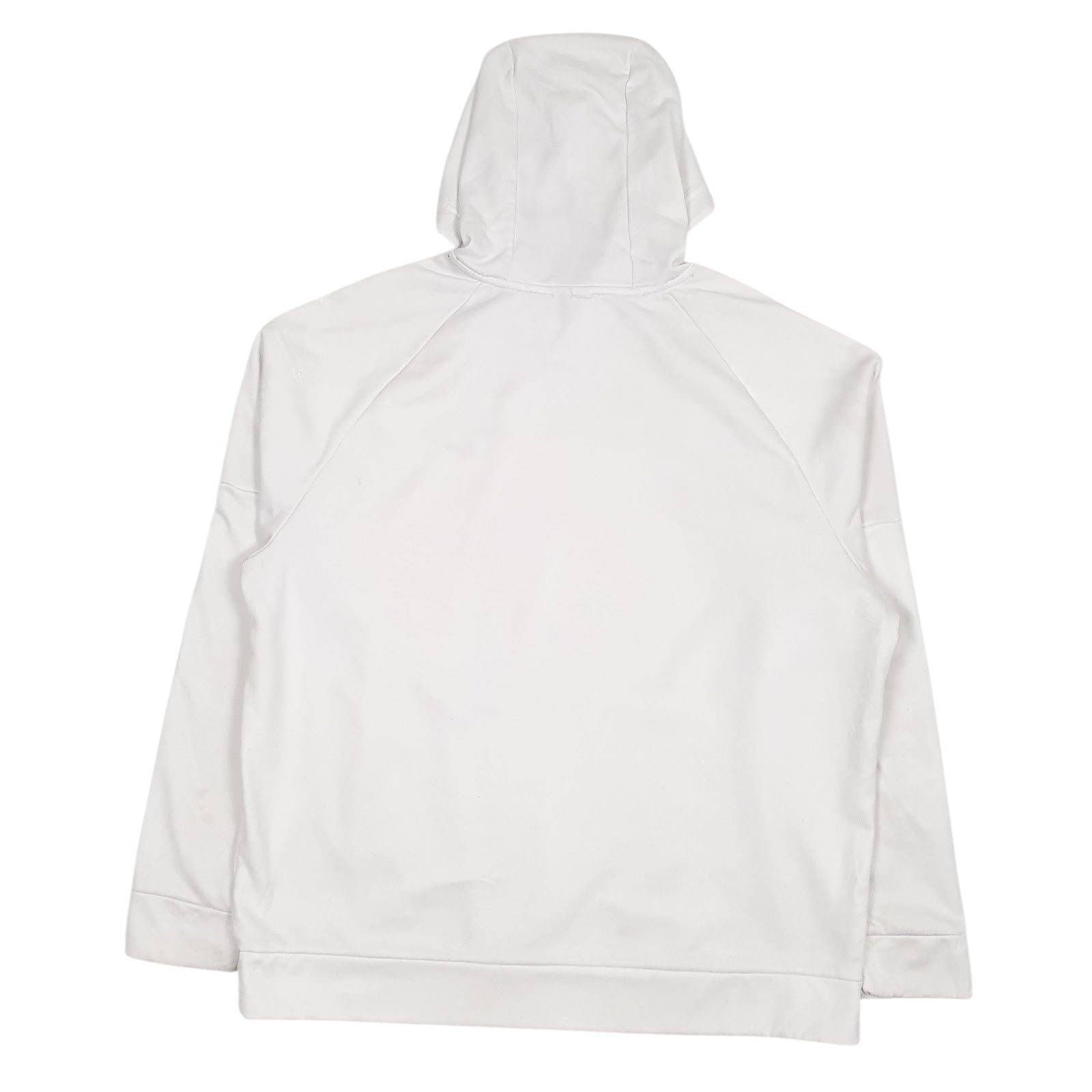Mens White Nike Therma-Fit Hoodie Jumper